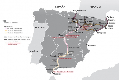 La autopista ferroviaria Zaragoza-Algeciras protagonizará este viernes una jornada en el edificio Pignatelli