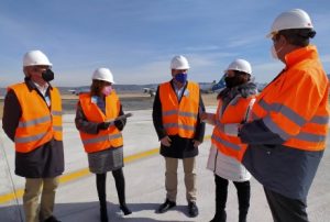 Avanza el proceso para la construcción del hangar con capacidad para dos A-380 en el Aeropuerto de Teruel